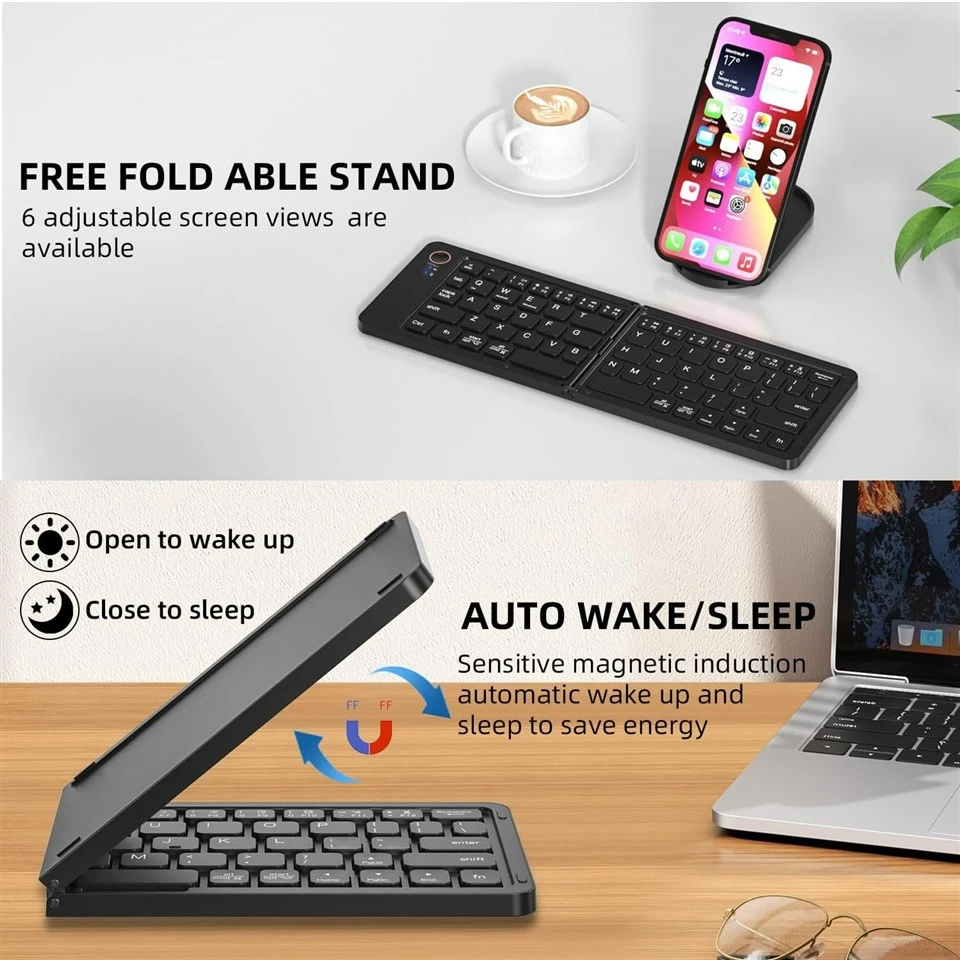 Factory price Folding Wireless Keyboard